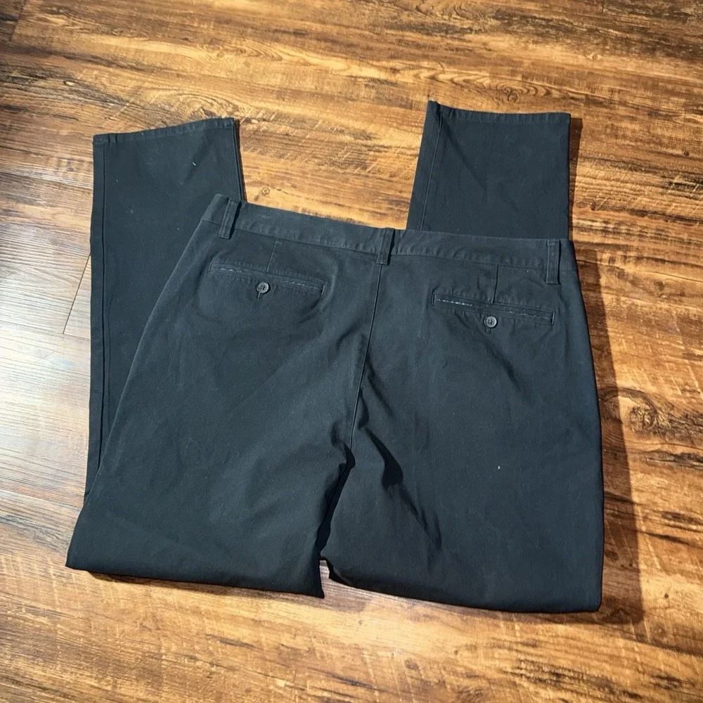 Bonobos Black Slacks Men's 38x32 Slim Office‎ Wear